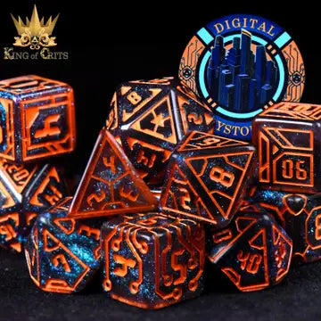 Set of 11 DND Dice