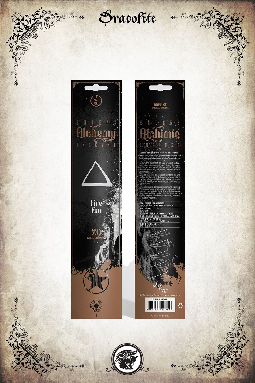 Alchemy Collection Incense - Air, Water, Fire, Planets &amp; Elements | Natural Scents