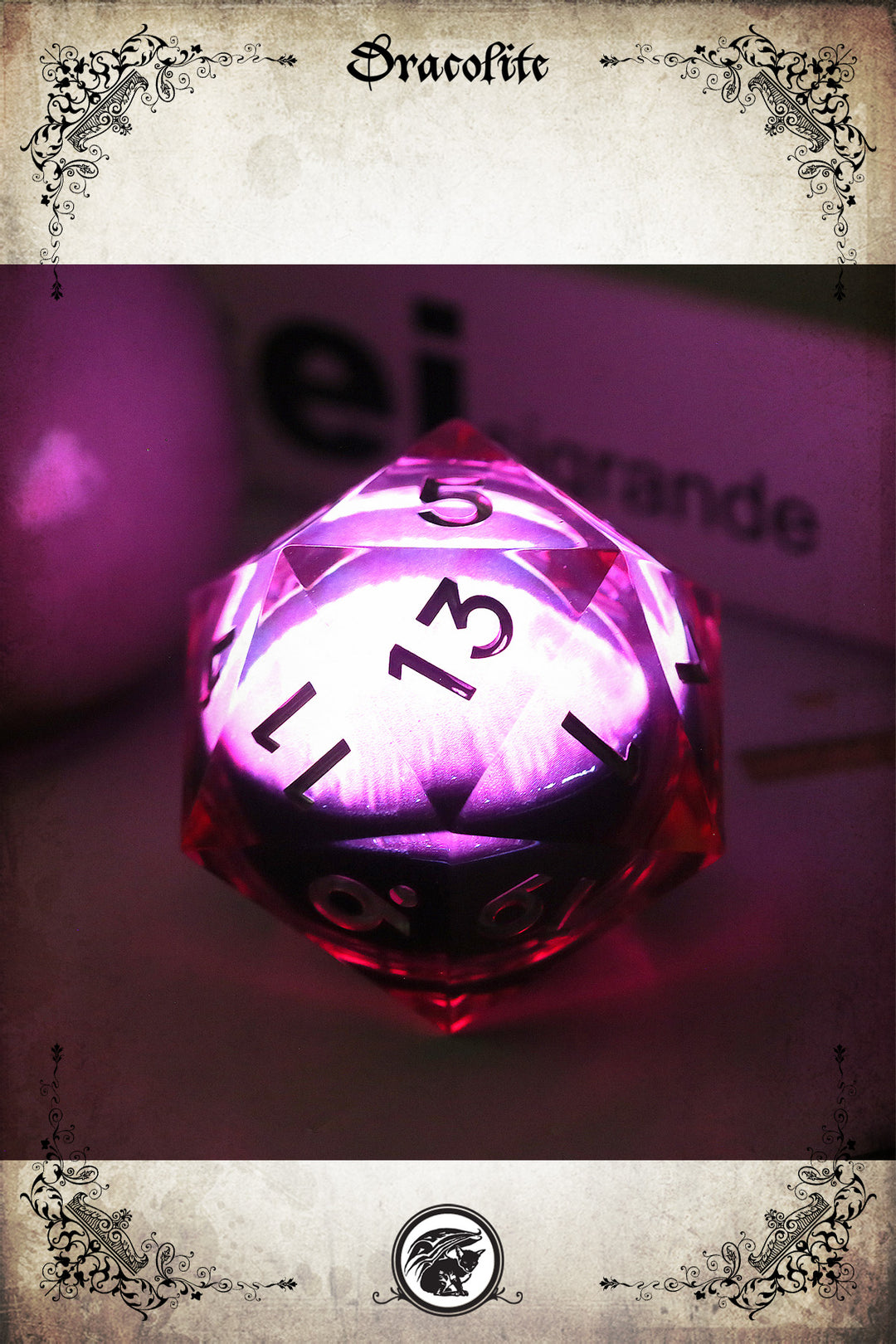 D20 Oeil Lumineux noyau liquide