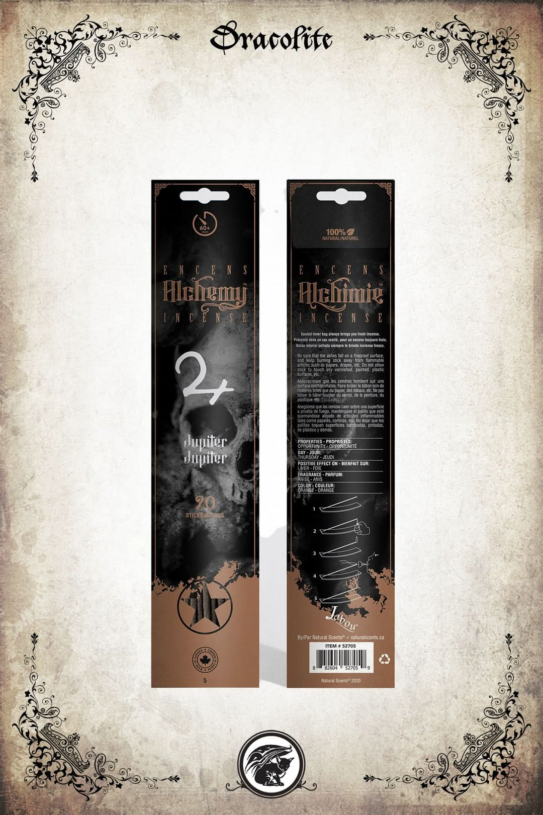 Alchemy Collection Incense - Air, Water, Fire, Planets &amp; Elements | Natural Scents