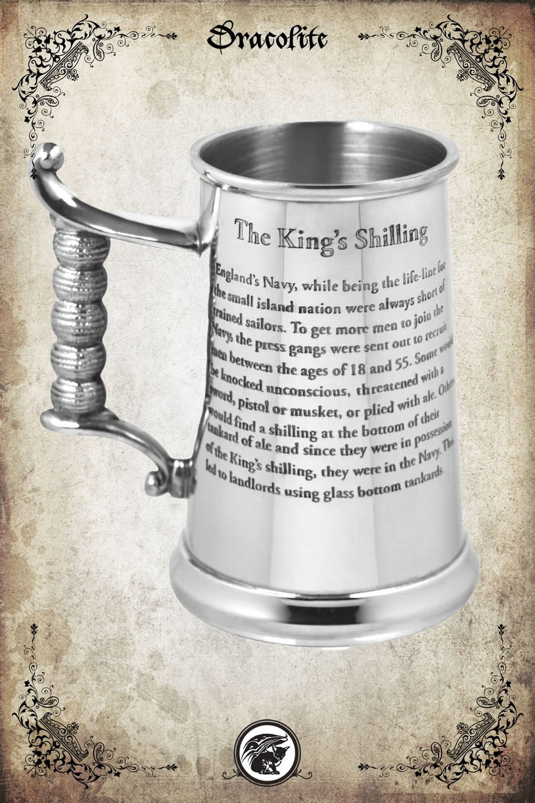 Tankard the king's shilling (1 pint)