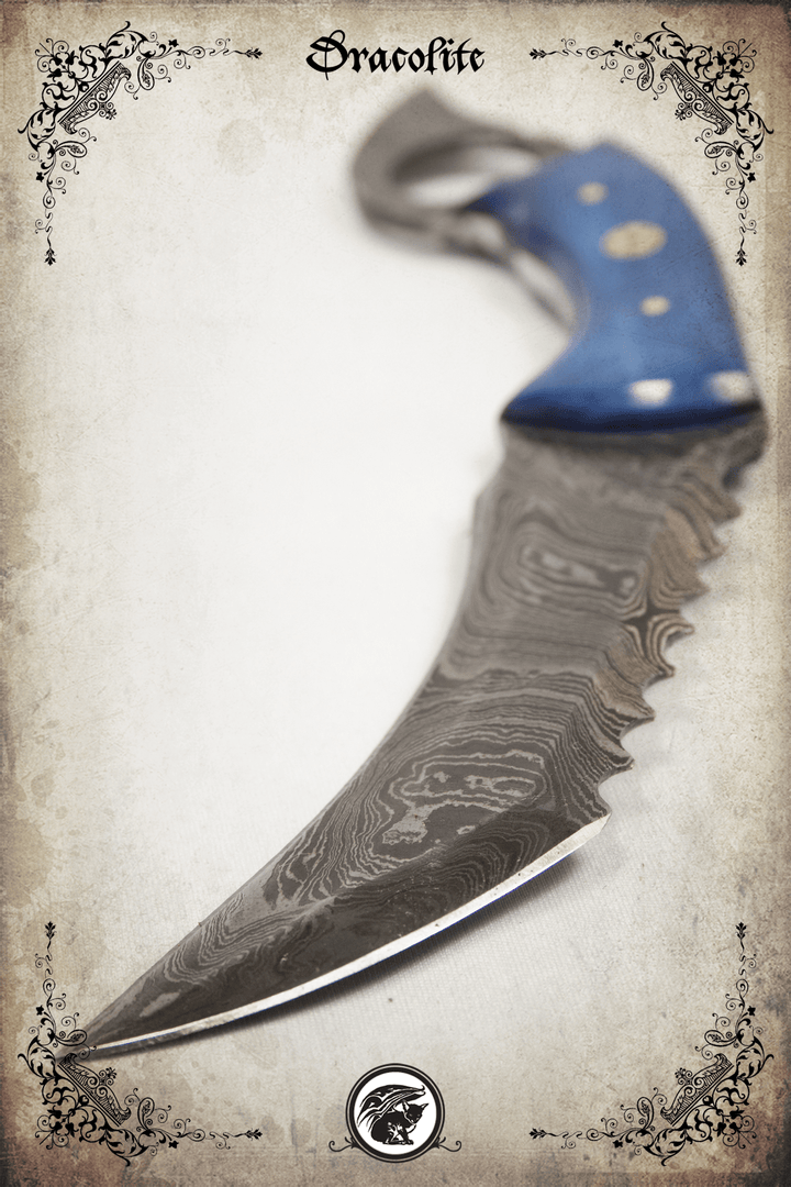 Serrated Karambit Knife