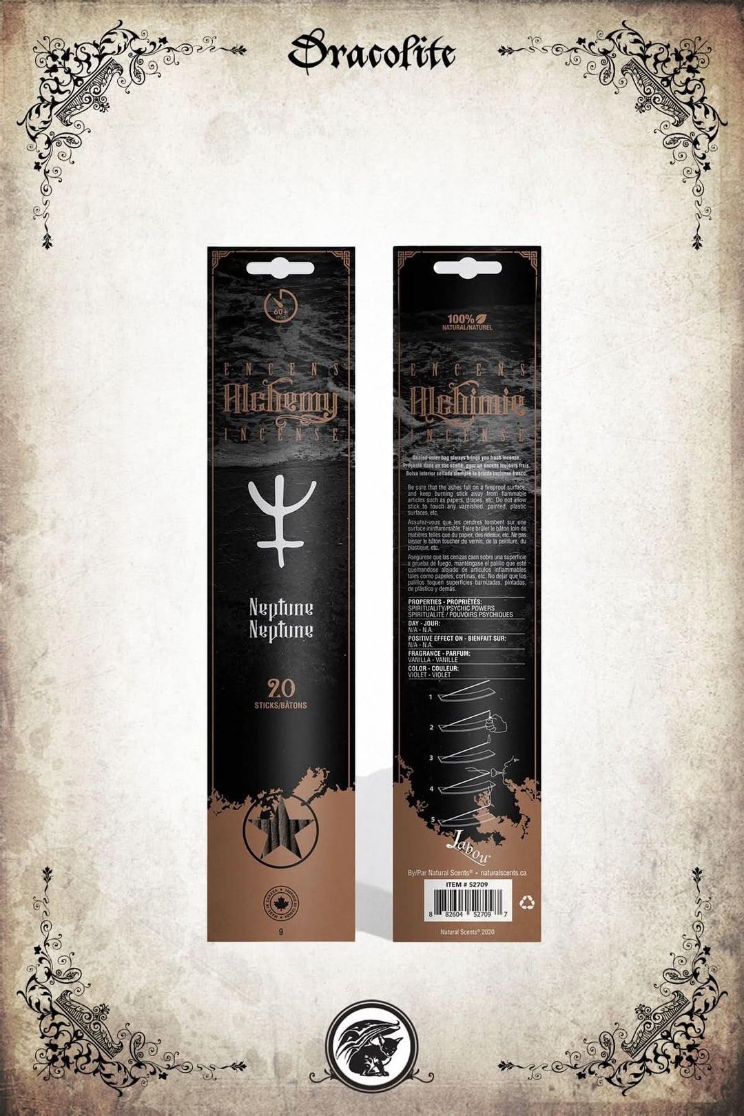 Alchemy Collection Incense - Air, Water, Fire, Planets &amp; Elements | Natural Scents