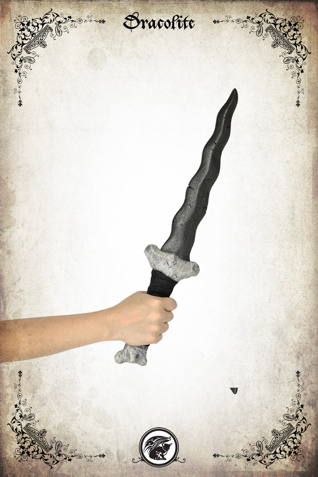 Dague kriss orque – arme de GN en mousse