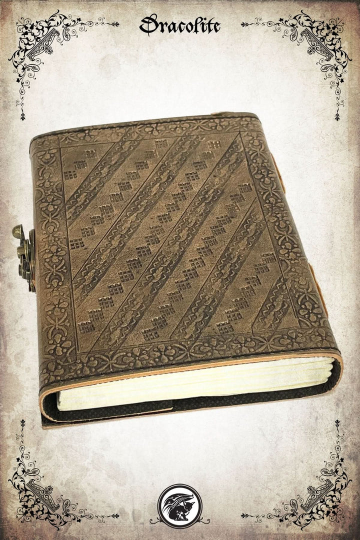 Grimoire en cuir
