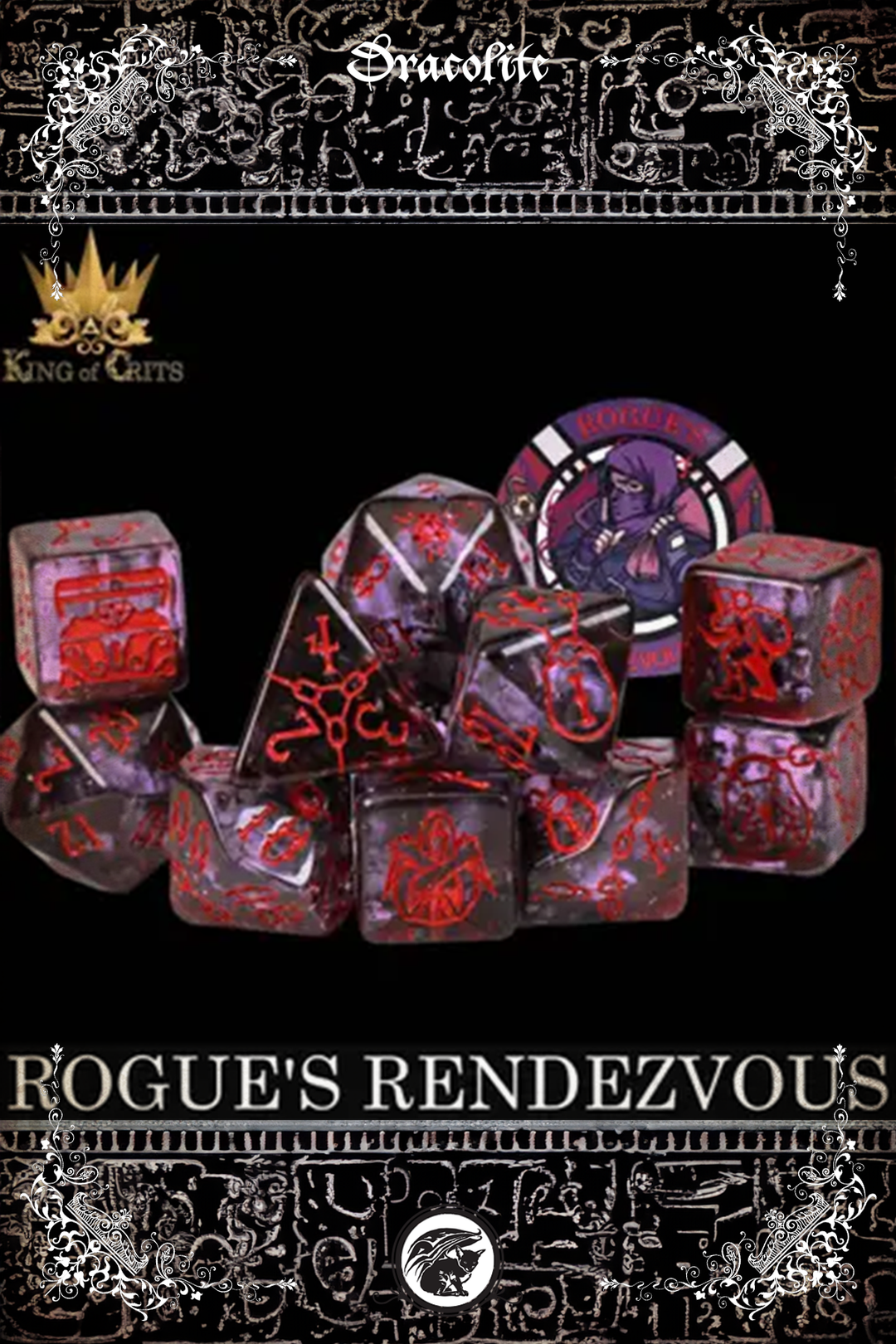 Ensemble de 11 Dés DND