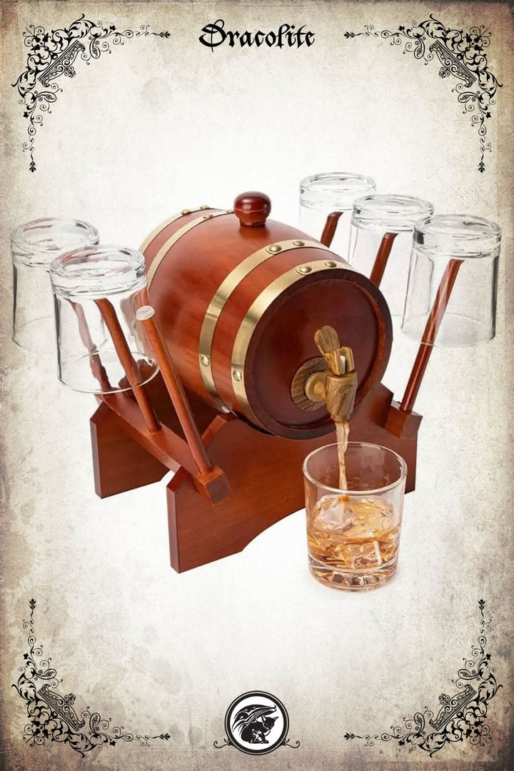 Barrel Carafe 6 Glasses