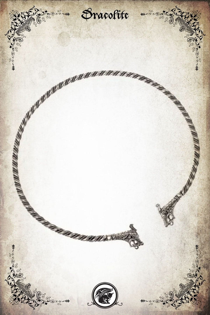 Torc Viking Dragon