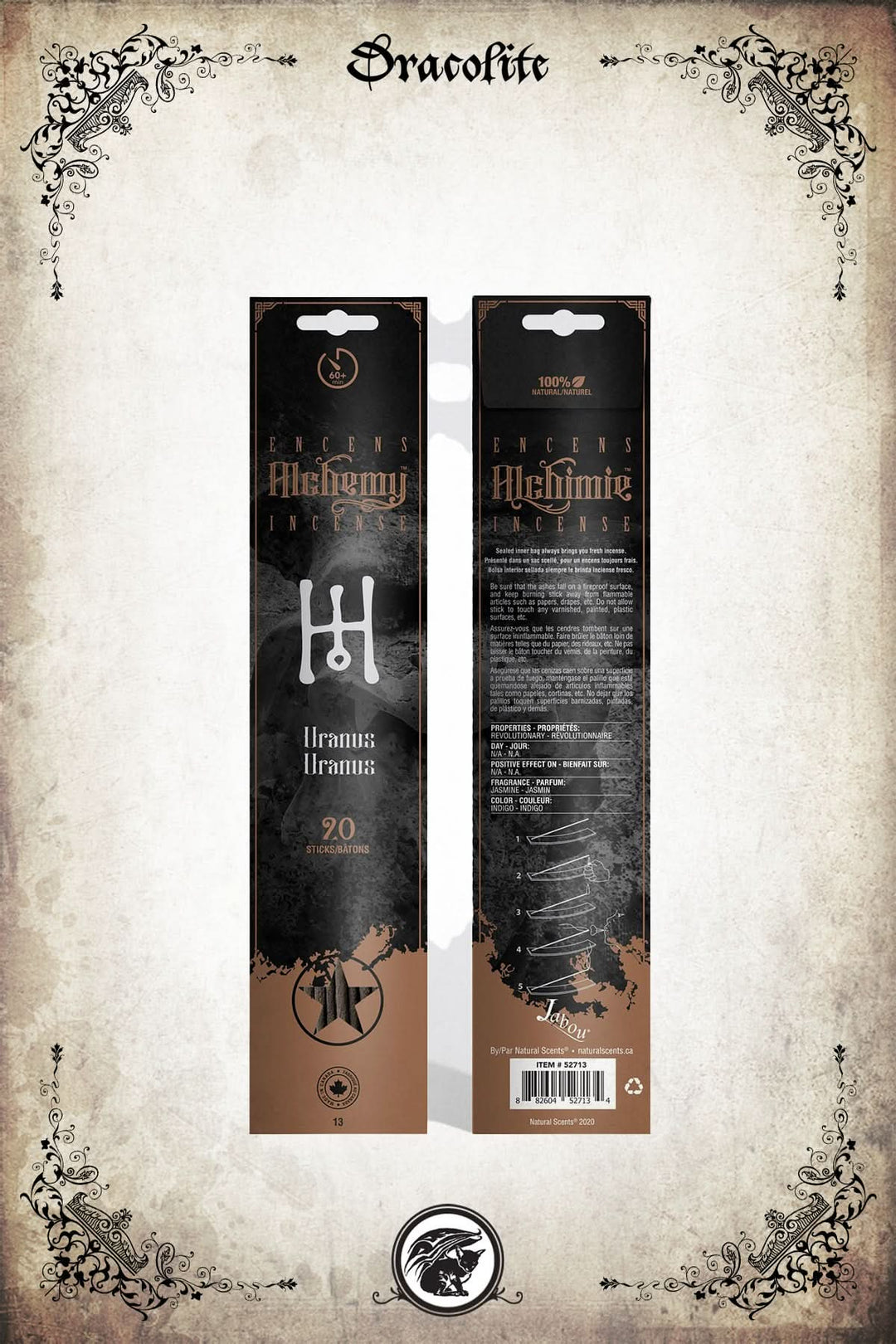 Alchemy Collection Incense - Air, Water, Fire, Planets &amp; Elements | Natural Scents