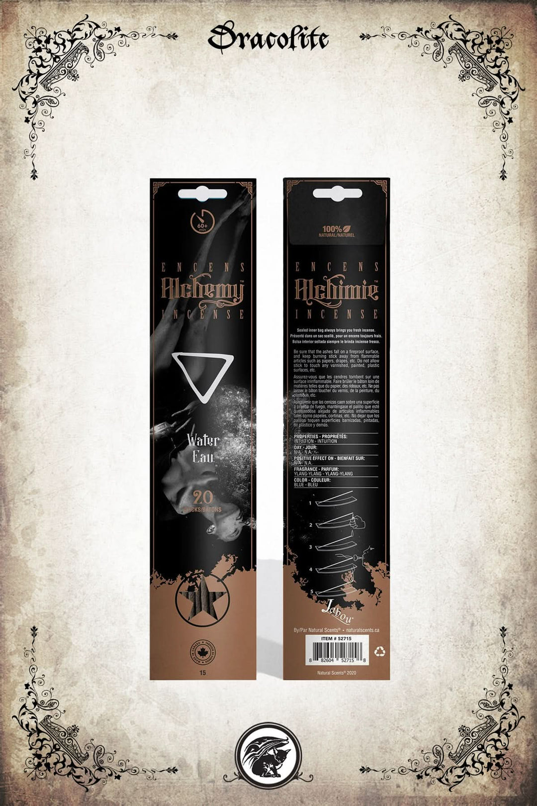 Alchemy Collection Incense - Air, Water, Fire, Planets &amp; Elements | Natural Scents